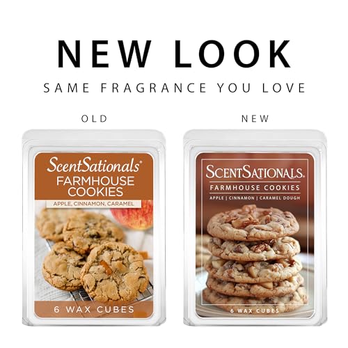 Farmhouse Cookies Scented Fall Wax Melts 10oz (10 Ounce)