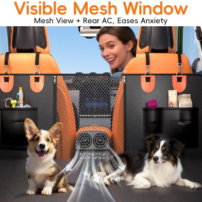 Hard Bottom Dog Car Hammock