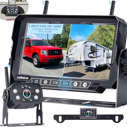 HD 1080P 7 inch RV Wireless Backup Camera