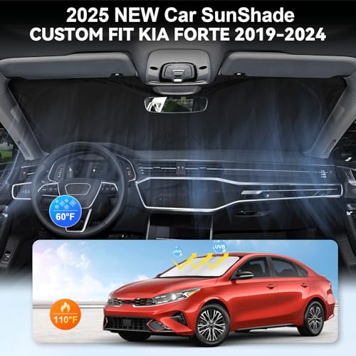 Windshield Sunshade for Kia Forte 2019