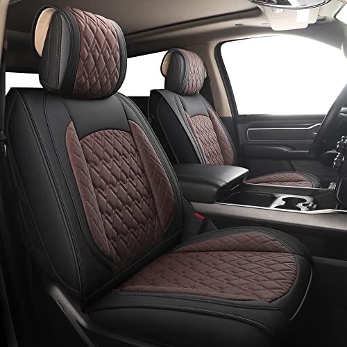 Car Seat Covers for Dodge Ram 2 Pcs Front (2 Count)