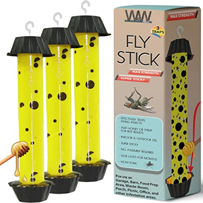 Jumbo Fly Stick (3 Count)