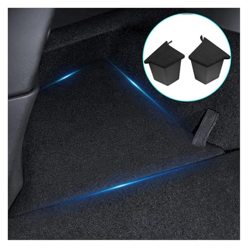 Compatible For Tesla Model Y Rear Trunk Organizer Side Storage Box