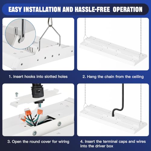 LED Linear Shop Lights 200 (4 Count)