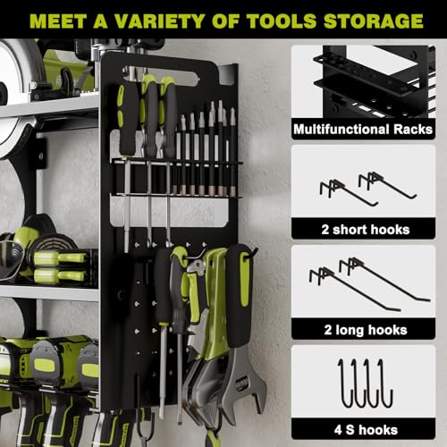 64" Garage Power Tool Wall Organizer