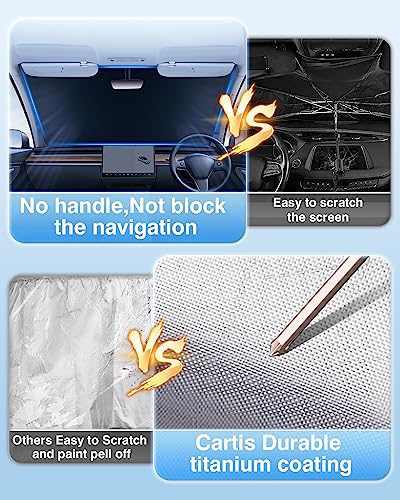 Windshield Sun Shade Fit for Jeep Grand Cherokee