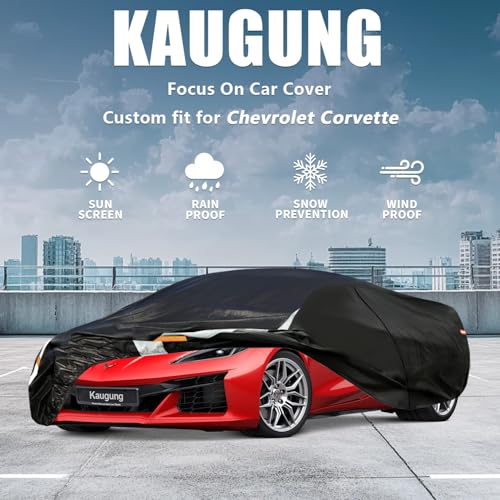 10 Layers Car Cover Custom Fit for Chevrolet Corvette 1980