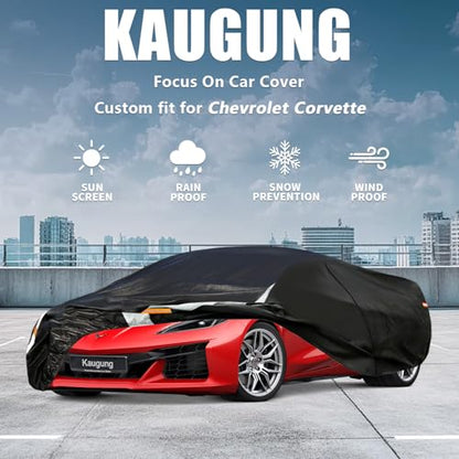 10 Layers Car Cover Custom Fit for Chevrolet Corvette 1980