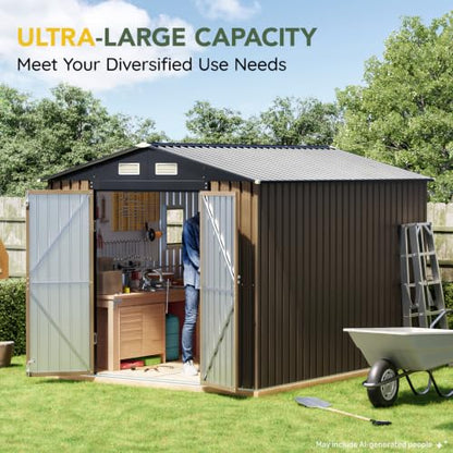 Outdoor Steel Storage Shed