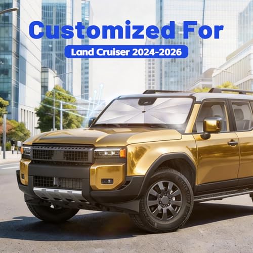 Car Windshield Sun Shade Umbrella for Toyota Land Cruiser 2024