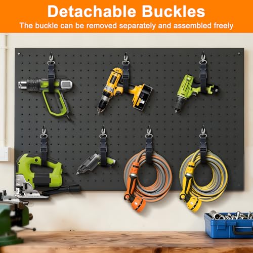 Extension Cord Organizer with 5 Detachable straps 2 PCS (2 Count)