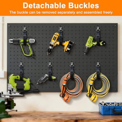 Extension Cord Organizer with 5 Detachable straps 2 PCS (2 Count)