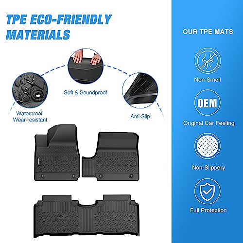 TPE Floor Mats for Hyundai IONIQ 5 SE Standard Range SE SEL