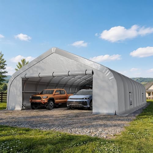 20x40 FT Reinforced Heavy Duty Carport