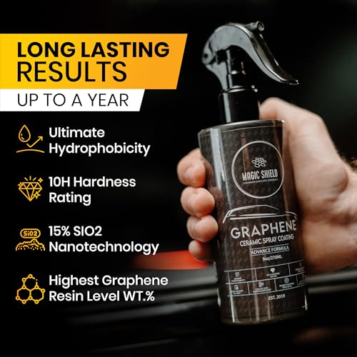 Graphene Ceramic Spray Coating for Cars (9 Fl Oz)