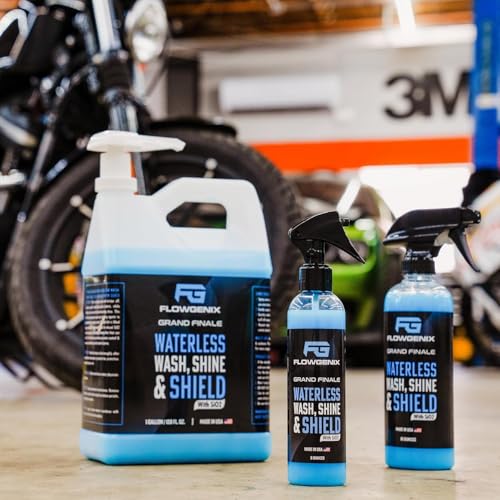 Grand Finale Waterless Car Wash Spray 8 oz (24 Ounce)