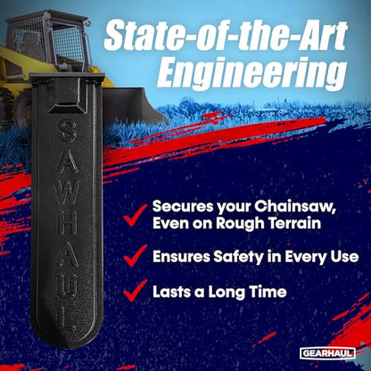 GearHaul SawHaul Fixed Universal Tractor Chainsaw Carrier