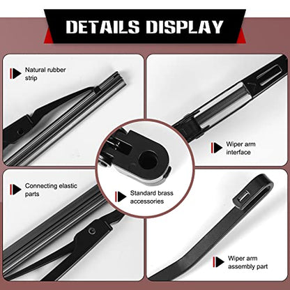 Rear Windshield Wiper Arm Blade