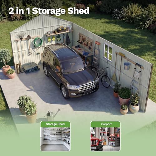12x20 FT Outdoor Storage Shed
