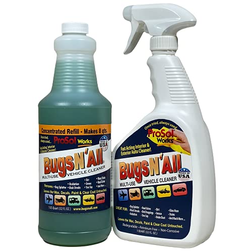 Bugs N’ All Multipurpose Car Cleaner & Degreaser (32 Fl Oz)