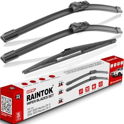 3 Pack Windshield Wiper Blades Replacement for Mazda CX
