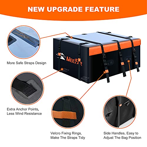 Car Roof Bag Rooftop Cargo Carrier Bag Waterproof 21 Cubic Feet roof Cargo