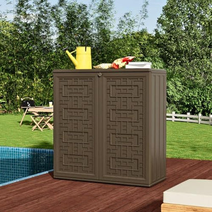 HDPE Outdoor Storage Shed