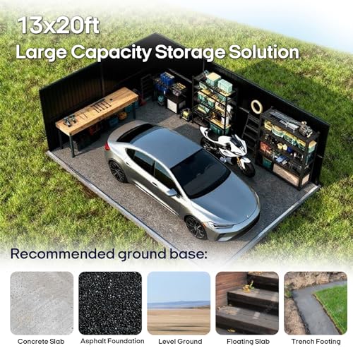 Outdoor Storage Shed 13x20 FT