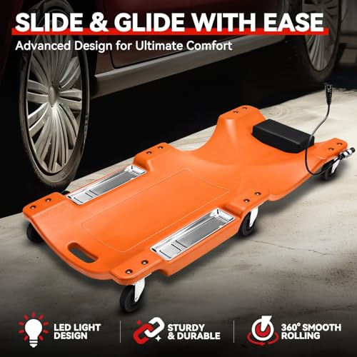 40 in Low Profile Car Rolling Mechanic Creeper