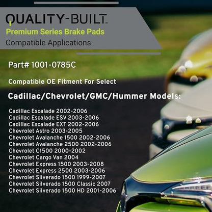 Front Ceramic Brake Pads