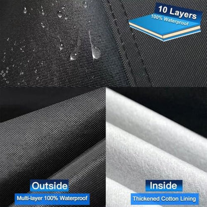 10 Layers Car Cover Custom Fit for Ford Mustang