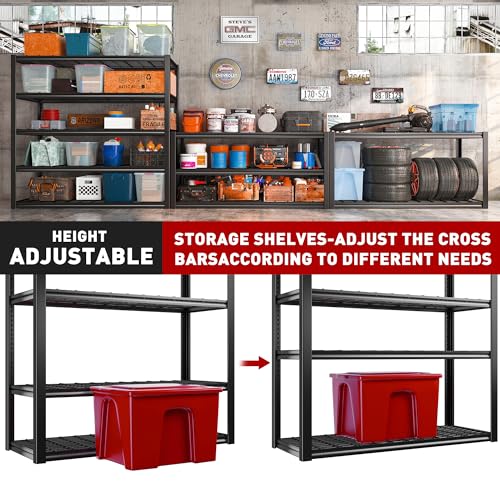48.2" W Storage Shelves for Garage