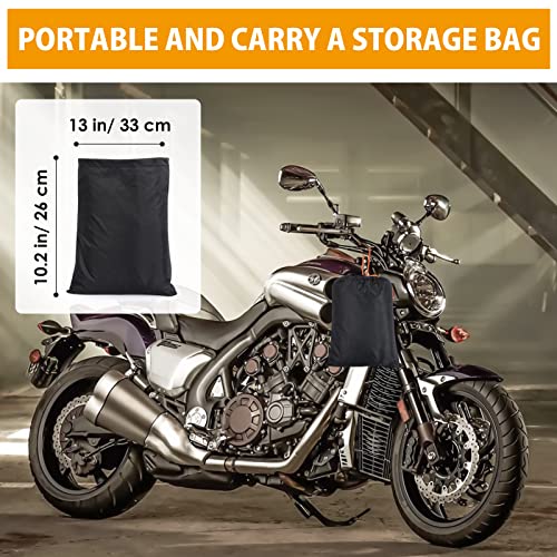 Motorcycle Cover All Season Universal Weather Waterproof Motorbike Cover with Lock