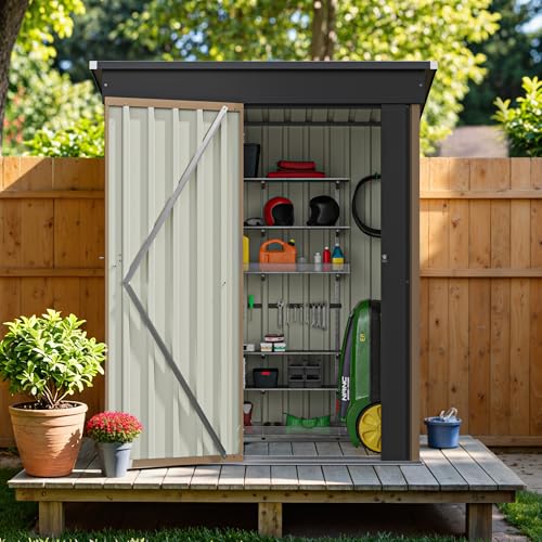 5×3FT Outdoor Storage Shed