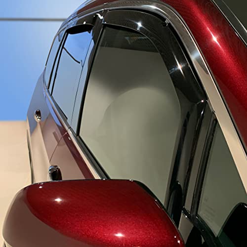 in Channel Extra Durable Rain Guards for Honda Pilot 2016 (4 Count)