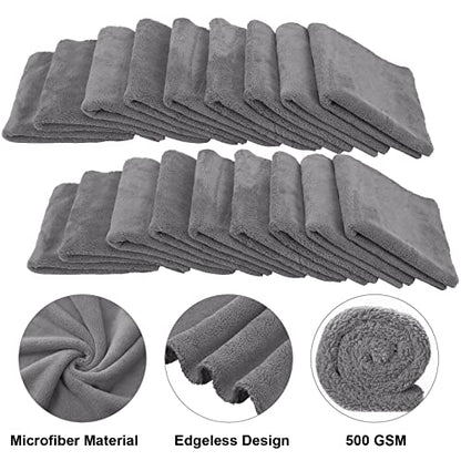 30 Pcs 16 x 16 Inch Microfiber Car Towels