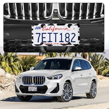 4 Holes Stainless Steel License Plate Frames