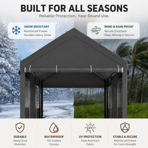 12x20 Heavy Duty Carport