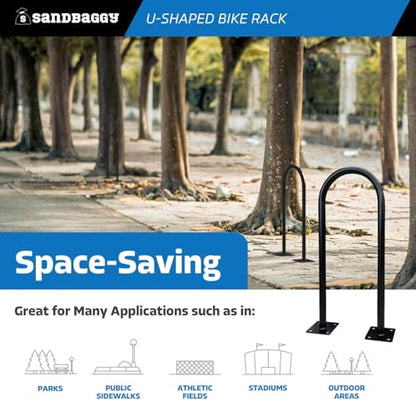 U Shaped Bike Rack