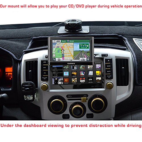 EasyBlade Car DVD Player CD Slot Mount & GPS Bracket Cradle for Garmin Nuvi 52 57LM 58LM 65 67 68 2689 Drive DriveSmart 50 51 52 60 61 LM LMT