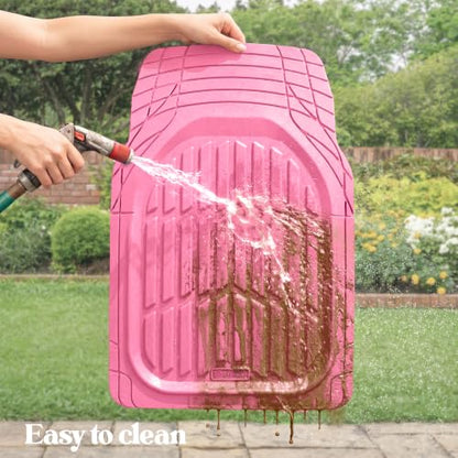Popstar Pink Car Floor Mats