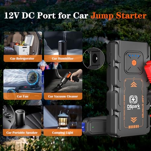 G21C 2000A Safe Jump Starter with Light