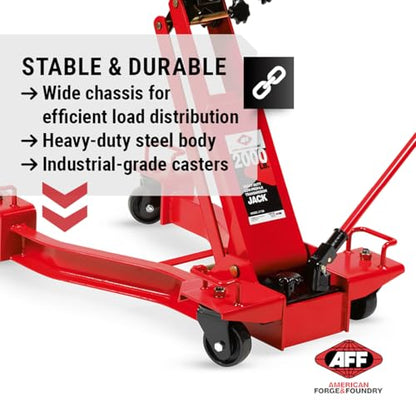 Low Profile Manual Hydraulic Transmission Jack