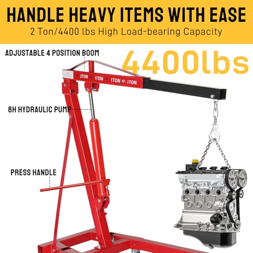 2 Ton Hydraulic Engine Hoist Crane