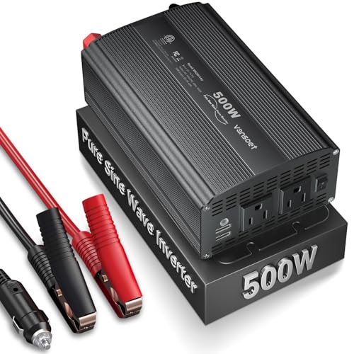 500W Pure Sine Wave Power Inverter