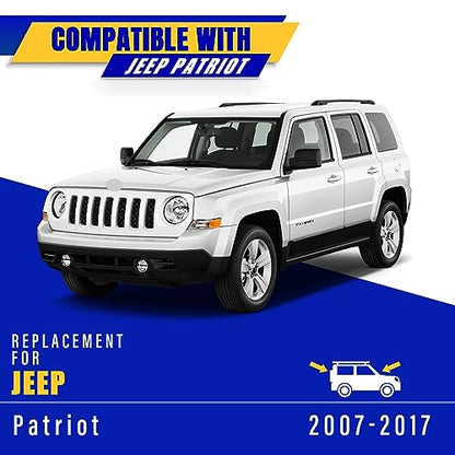 3 Wipers Fits Jeep Patriot 2007