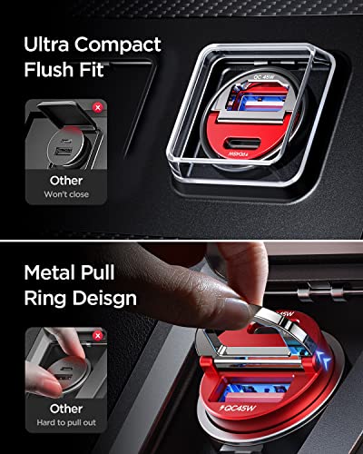 90W USB C Car Charger Fast Charge