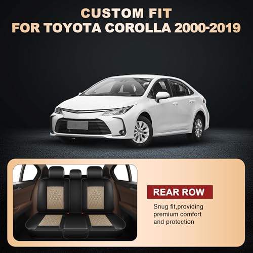 2 Front Car Seat Covers for Toyota Corolla 1994