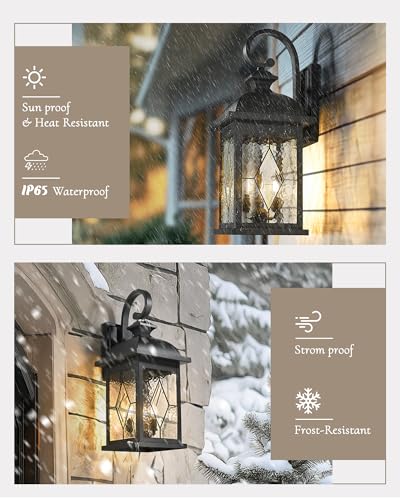 3 Light Outdoor Wall Light