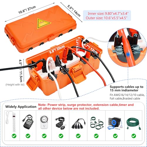 Medium Outdoor Electrical Box